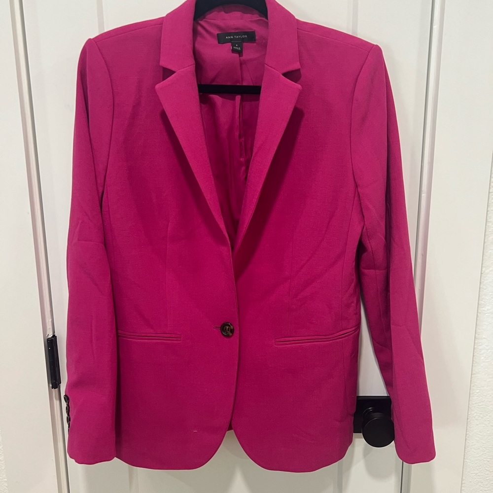 Ann Taylor Pink Blazer